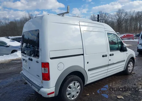 2013 Ford Transit Connect Xlt z USA, uszkodzony, nr VIN NM0LS7DNXDT136790